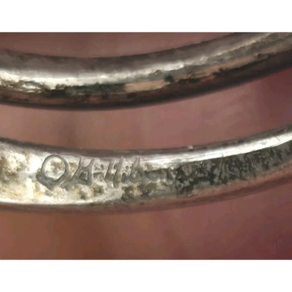 Ring Sterling Silver MCM MODERN contemporary Artisan Organic Minimalist Size 6.5 - Picture 9 of 11